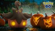 Pumpkaboo's size is randomized no matter where it is encountered. (Image via Niantic)